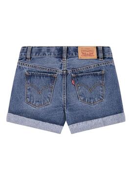 Shorts Levis Mom Marino Para Niña