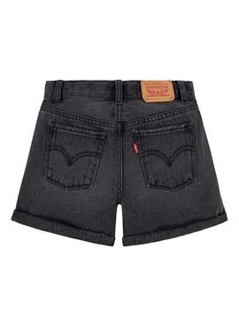 Shorts Levis Mom Negro Para Niña