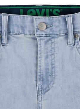 Bermudas Levis Eco Azul Para Niño