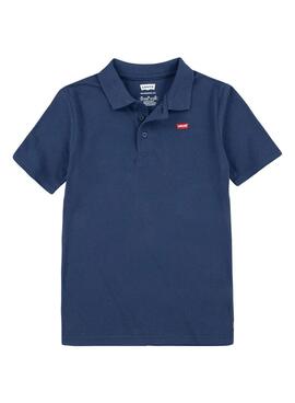 Polo Levis Tape Marino Para Niño