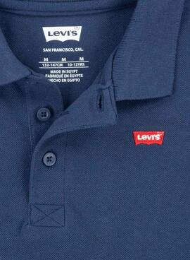 Polo Levis Tape Marino Para Niño