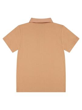 Polo Levis Tape Naranja Para Niño