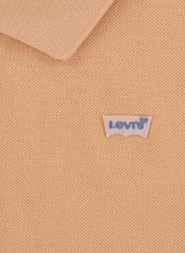 Polo Levis Tape Naranja Para Niño