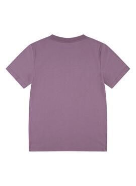 Camiseta Levis View Morado Para Niña