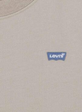 Camiseta Levis Hit Gris Para Niño