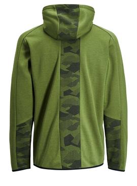 Sudadera Jack and Jones Jcomoni Verde