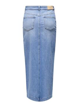 Falda Only Mylah Denim Medio Para Mujer