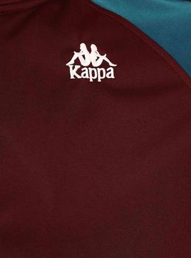 Chaqueta Kappa Britannia Granate Hombre