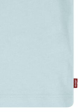 Camiseta Levis Ocean Turquesa Para Niña