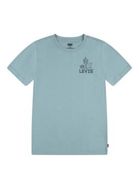 Camiseta Levis Club Azul para Niño