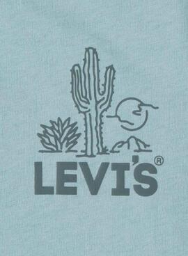 Camiseta Levis Club Azul para Niño