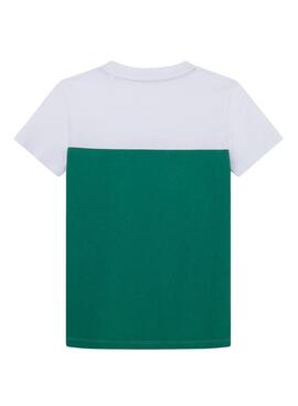 Camiseta Pepe Jeans Raizo Verde Para Niño