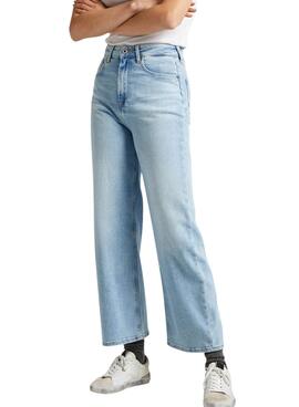 Pantalon Pepe Jeans Wide Leg Denim Claro