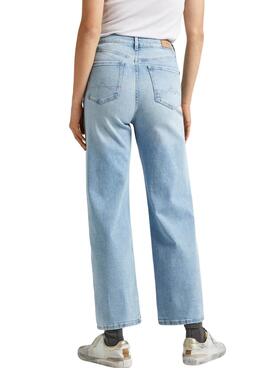 Pantalon Pepe Jeans Wide Leg Denim Claro