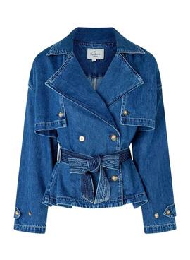 Trench Pepe Jeans Dune Denim Para Mujer