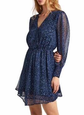 Vestido Pepe Jeans Camille Marino Para Mujer