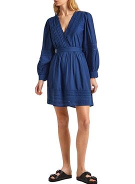 Vestido Pepe Jeans Susi Azul Para Mujer