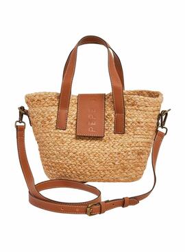 Bolso Pepe Jeans Phebi Soleil Camel Para Mujer