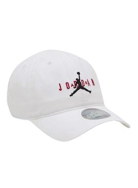 Gorra Jordan Jumpman Blanco Para Niño