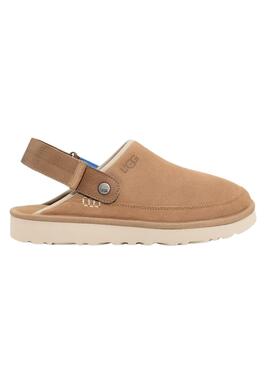 Zuecos UGG Goldencoast Tostado Para Hombre