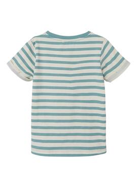 Camiseta Name It Dow Azul Para Niño