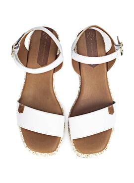 Sandalias Popa Beliche Bombay Blanco Para Mujer