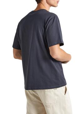 Camiseta Pepe Jeans Clifton Gris Para Hombre