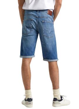 Bermudas Vaqueras Pepe Jeans Straight Para Hombre