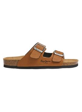 Sandalias Pepe Jeans Oban Classic Camel Para Mujer