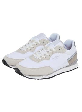 Zapatillas Pepe Jeans London Seal Blanco Mujer