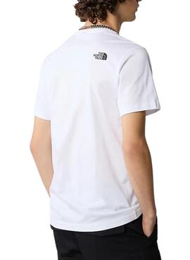 Camiseta The North Face Never Stop Blanco Hombre
