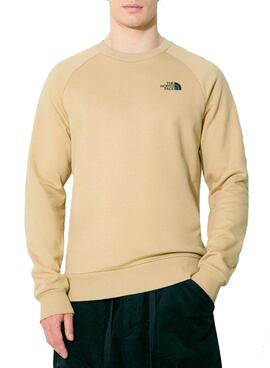 Sudadera  The North Face Redbox Beige Para Hombre