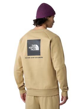 Sudadera  The North Face Redbox Beige Para Hombre