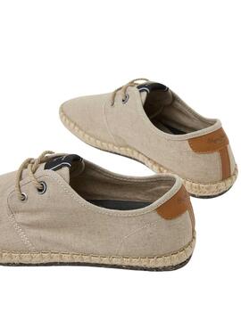 Zapatillas Pepe Jeans Tourist Classic Beige Hombre