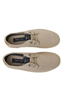 Zapatillas Pepe Jeans Tourist Classic Beige Hombre