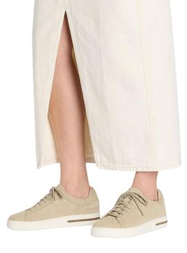 Zapatillas Birkenstock Bend Low Beige Para Mujer y Hombre