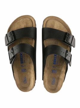 Sandalias Birkenstock Arizona Negro Para Mujer y Hombre