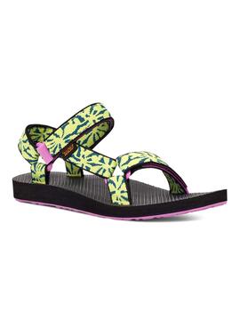 Sandalias Teva Universal Beach Verde Para Mujer