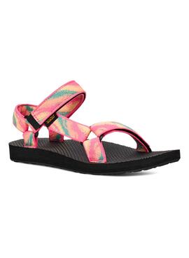 Sandalias Teva Universal Magi Rosa Para Mujer