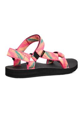 Sandalias Teva Universal Magi Rosa Para Mujer