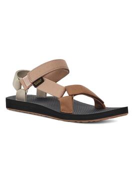 Sandalias Teva Universal Camel Para Mujer