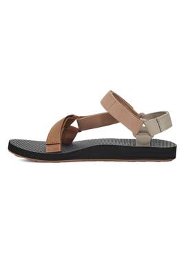 Sandalias Teva Universal Camel Para Mujer