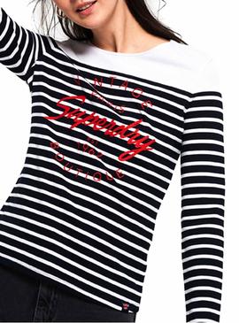 Camiseta Superdry Callie Marino Mujer