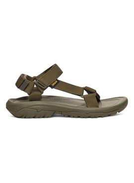 Sandalias Teva Hurricane Verde Para Hombre