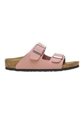 Sandalias Birkenstock Arizona Rosa Para Niña