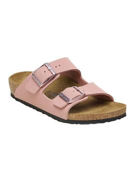 Sandalias Birkenstock Arizona Rosa Para Niña