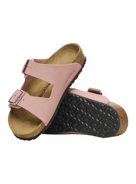 Sandalias Birkenstock Arizona Rosa Para Niña