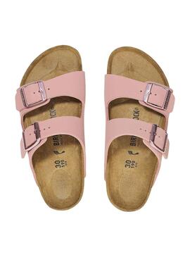 Sandalias Birkenstock Arizona Rosa Para Niña