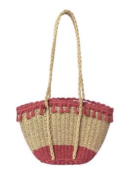 Bolso Mayoral Cesta Terracota Rosa Para Niña