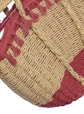 Bolso Mayoral Cesta Terracota Rosa Para Niña